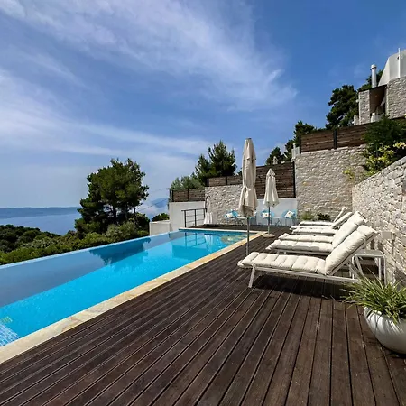 Damari Luxury 3 Bedroom With Private Pool, Skiathos Villa Moni Evaggelistrias
