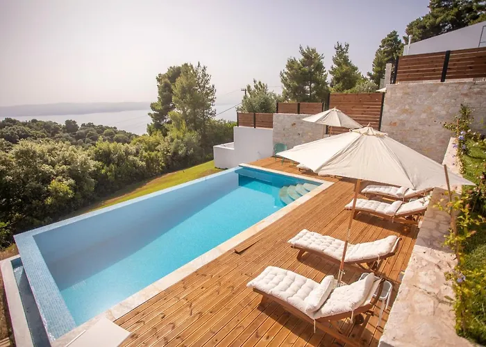 Damari Luxury 3 Bedroom With Private Pool, Skiathos Villa Moni Evaggelistrias