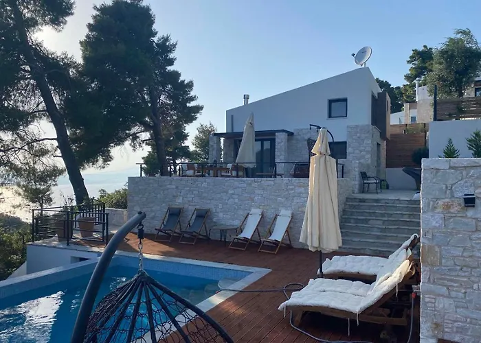 Damari Luxury 3 Bedroom With Private Pool, Skiathos *