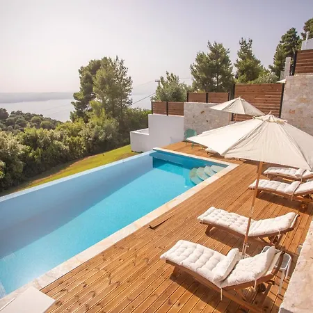 Damari Luxury 3 Bedroom With Private Pool, Skiathos Βίλα Moni Evaggelistrias