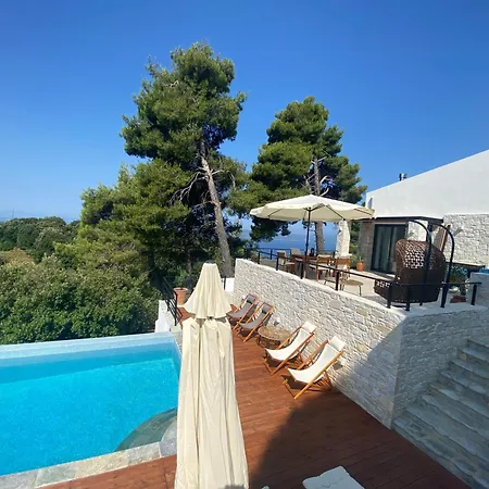 Damari Luxury 3 Bedroom With Private Pool, Skiathos * Moni Evaggelistrias