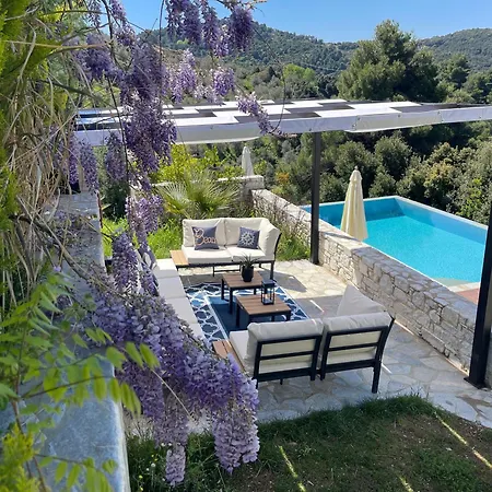 Damari Luxury 3 Bedroom With Private Pool, Skiathos